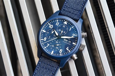 iwc pilot chronograph 41 rubber strap|iwc top gun 41 ceratanium.